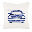 Custom Name Printed Cushion Pillow Cover Front Of Car Word Art