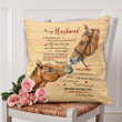 Keep Choosinng You Horse Gift For Husband Printed Cushion Pillow Cover