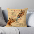 Keep Choosinng You Horse Gift For Husband Printed Cushion Pillow Cover