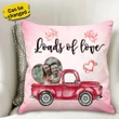 Custom Photo Road Of Love Gift For Lovers Printed Cushion Pillow Cover
