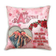 Gift For Couple Cushion Pillow Cover Custom Photo I Will Always Be Ther For You