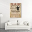 I Will Always Love You Dad Gift For Son Matte Canvas