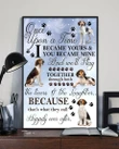 Treeing Walker Coonhound Happily Ever After Gift For Dog Lovers Matte Canvas