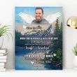 Miss You Everyday Every Hour Custom Photo And Name Matte Canvas Gift For Daddy