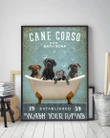 Cane Corso Bath Soap Wash Your Hand Matte Canvas Gift For Dog Lovers