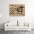 Riding Horse I Ride To Feel Strong Gift For Horse Lovers Matte Canvas