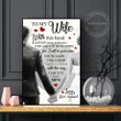 To My Wife Matte Canvas