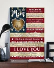 Solider Son Gift For Mother Printed Matte Canvas Love You Always