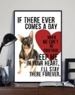 Swedish Vallhound Keep Me In Your Heart Matte Canvas Gift For Dog Lovers