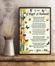 I Will Run To You Butterflies Gift For Husband Matte Canvas