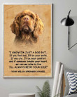Sussex Spaniel Always Be By Your Side Gift For Dog Lovers Matte Canvas