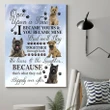Cairn Terrier Happily Ever After Gift For Dog Lovers Matte Canvas