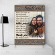 I Love You The Most Gift For Lover Custom Name And Photo Matte Canvas