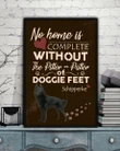 No Home Is Complete Without Schipperke Matte Canvas Gift For Dog Lovers
