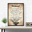Gift For Husband Matte Canvas Hand In Hand Because Of You