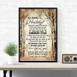 When The Sun Sets Gift For Angel Husband Matte Canvas