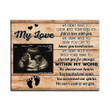 Cherish You For Always Matte Canvas Gift For New Mom And Dad
