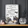 Happily Ever After Wolves Gift For Wife Matte Canvas