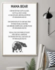 My Mama Bear Step By Step Softly Guides Matte Canvas