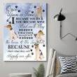 Wire Fox Terrier Happily Ever After Gift For Dog Lovers Matte Canvas