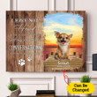 I Have Not Heard Gift For Dog Lovers Custom Name And Photo And Number Matte Canvas