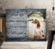 Dogs You Are Loved Beyond Words Custom Photo Matte Canvas
