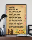 Mother You Are My Voice Of Reason Matte Canvas Gift