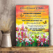 Loving Thoughts And Memories Matte Canvas Gift For Mom