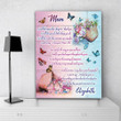 Custom Name Matte Canvas Gift For Mom Love You More