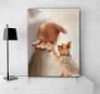Yorkshire Terrier Take My Hand Gift For Dog Lovers Matte Canvas