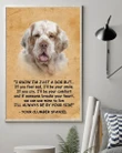 Clumber Spaniel Always Be By Your Side Gift For Dog Lovers Matte Canvas