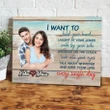 I Want To Hold Your Hand Gift For Lover Custom Name And Photo Matte Canvas