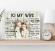 You Are The Best Father Gift For Wife Matte Canvas