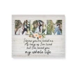 Love You My Whole Life Custom Photo Matte Canvas Gift For Mom