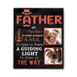 Father An Anchor To Hold Us Back Gift For Dad Matte Canvas