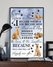 Irish Terrier Happily Ever After Gift For Dog Lovers Matte Canvas