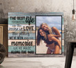 Friends The Best Thing In Life Custom Photo Gift For Bff Matte Canvas