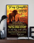 Remember Who You Are Lion Matte Canvas Mom Gift For Daughter