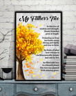 My Father's Tree Matte Canvas Gift For Family Autumn Season