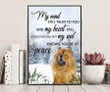 Chow Chow At Peace Matte Canvas Gift For Dog Lovers