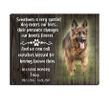 Dog Memorial Custom Name And Photo And Number Matte Canvas