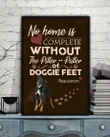 No Home Is Complete Without Beauceron Matte Canvas Gift For Dog Lovers