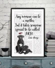 It Takes Someone Special To Be Called Corso Mom Matte Canvas Gift