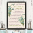 Life Is Not The Same Without You Matte Canvas Gift For Husband