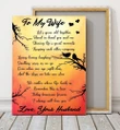 Let‘s Grow Old Together Bird Nest Gift For Wife Matte Canvas