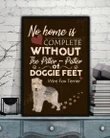 No Home Is Complete Without Wire Fox Terrier Gift For Dog Lovers Matte Canvas