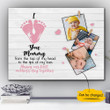 Your Mommy From The Top Of My Head Matte Canvas Gift