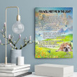 You Will Meet Me In The Light Custom Name And Photo Matte Canvas