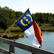 North Carolina State Garden Flag House Flag