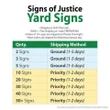 Execute Justice Not People Abolish The Death Penalty Yard Signs